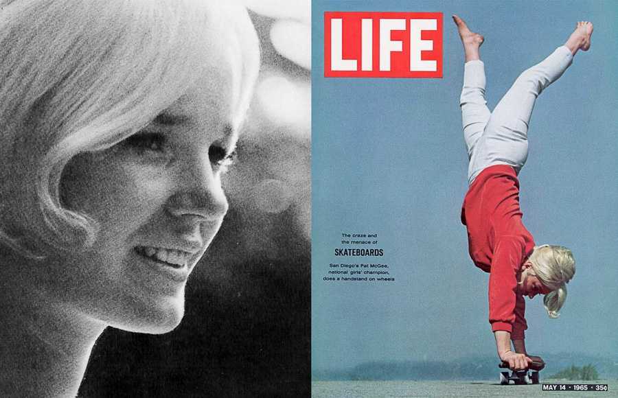 skateboarder pat mcgee on the cover of Life magazine in 1965