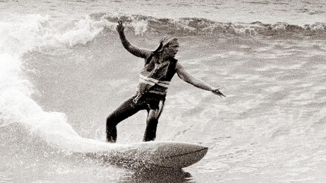 Joyce Hoffman at a 1969 WSA contest in Santa Cruz. Photo: Brad Barrett