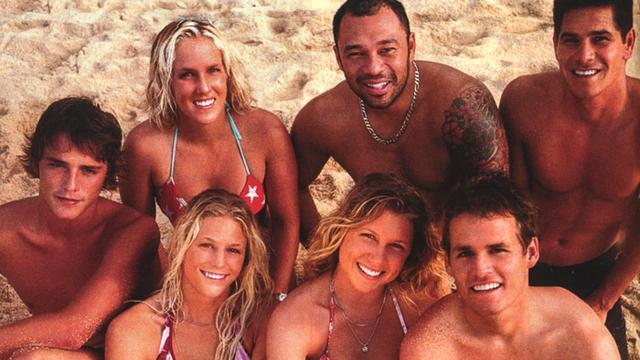 Chelsea Georgeson, top left, on Boarding House: North Shore (2003)