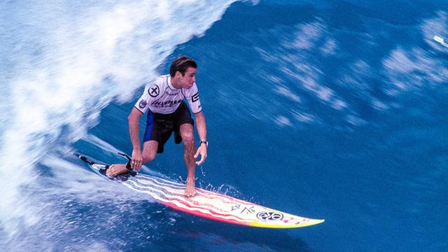 Shane Dorian, 1993 Pipeline Masters. Photo: John Seaton Callahan