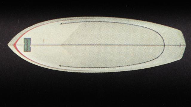 The Shoe, by Newport Paipo Boards