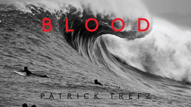 "Surfers' Blood" book cover, 2012