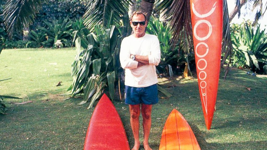 Flippy Hoffman on the North Shore of Oahu, photo by Jeff Divine