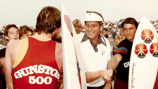 Mark Richards (left), winner of 1980 Gunston