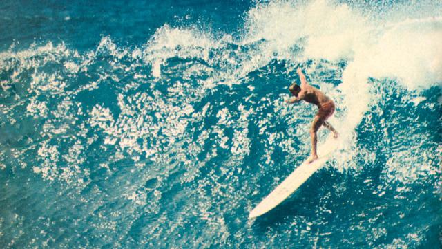 Mike Doyle, Waimea, 1963. Photo: LeRoy Grannis