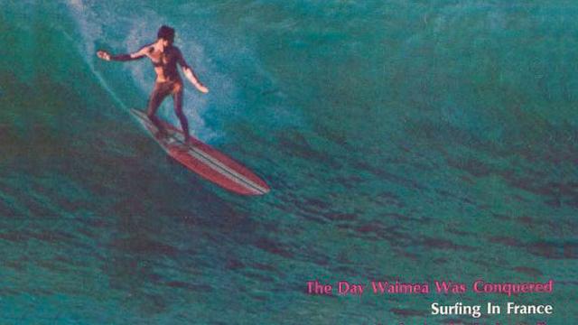 Surfing magazine cover, 1965
