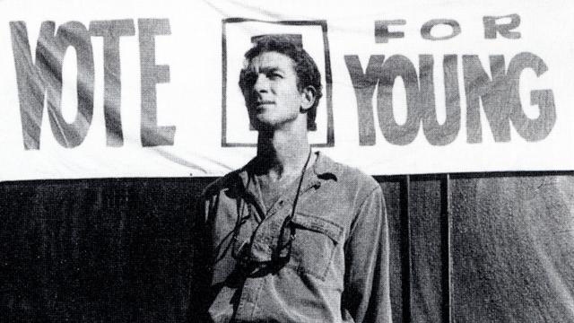 Nat Young's unsuccesfull 1986 run for New South Wales Parliment