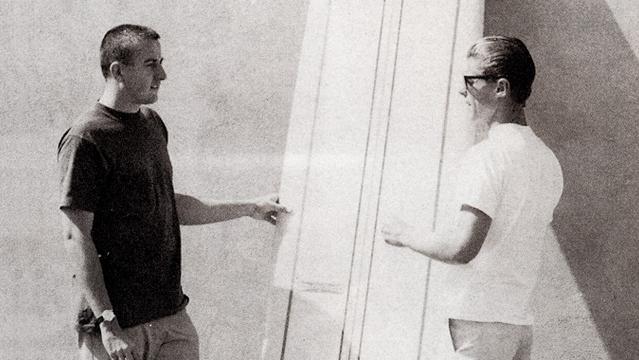 Larry Gordon (left) and Mike Hynson, 1966