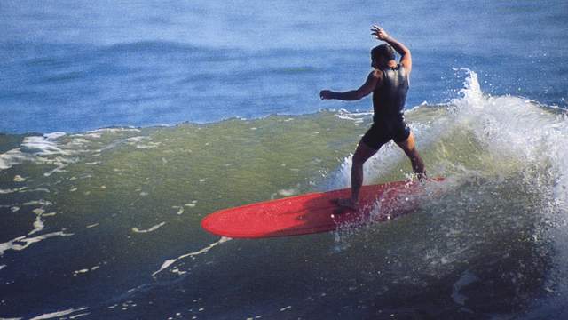 Mickey Munoz, Rincon, 1968. Photo: LeRoy Grannis