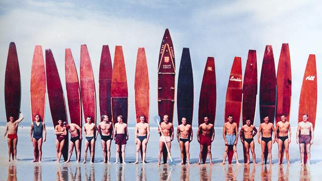 Jersey Surf Club, England, 1957
