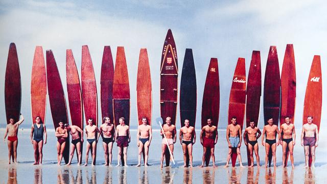 Jersey Surf Club, England, 1957