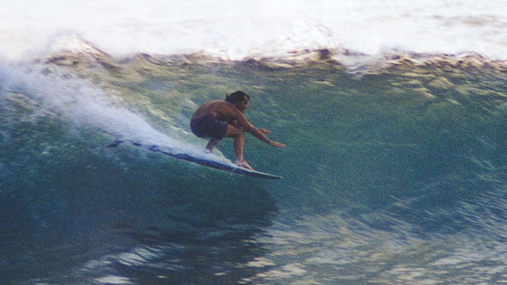 corky carroll surfing at Cotton's Point, San clemente, california