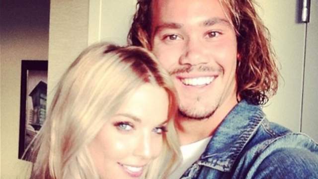 Jordy Smith and Lyndall Jarvis