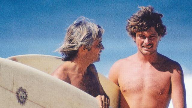 Dick Brewer (left) and Buddy-Boy Kehoe, 1972. Photo: Art Brewer