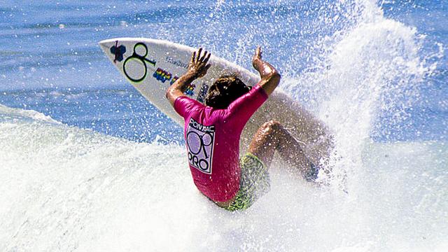 Tom Curren, 1989 Op Pro. Photo: Jeff Divine