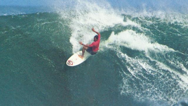 Sunny Garcia, Haleiwa, 1992. Photo: Craig Fineman
