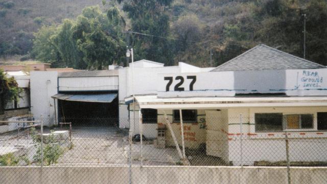 Original Clark Foam factory, Laguna Canyon, early 1960s. Photo: Dick Metz