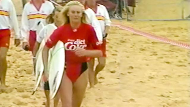 Kylie Webb, 1996 Surfabout, Narrabeen