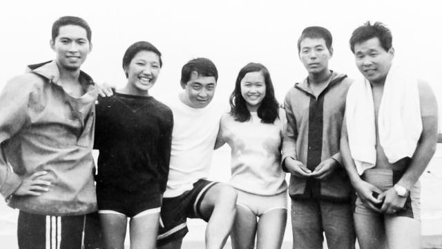 Tak Kawahara (white shirt), Japan, mid-'60s