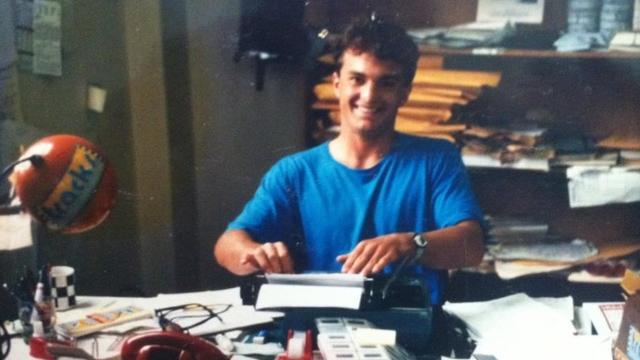 Tim Baker, Tracks editor, late 1980s