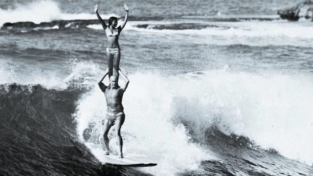 Pete Peterson & Barrie Algaw, 1966 Makaha Championships
