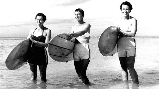 Ethel Kukea, left