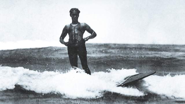 Duke Kahanamoku, Freshwater, Australia, 1915