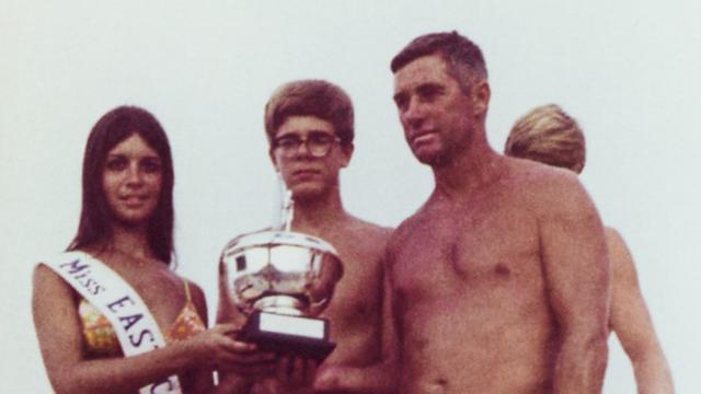 Bob Holland (right), 1965 East Coast Surfing Championships