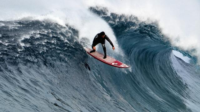 Air drop, Cortes Bank. Photo: Jason Murray