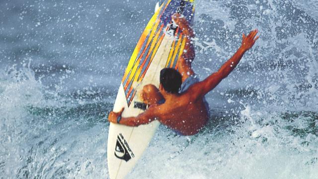 Kelly Slater, 1990. Photo: Mike Balzer