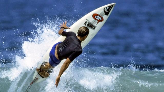 Kelly Slater, 1992. Photo: Art Brewer