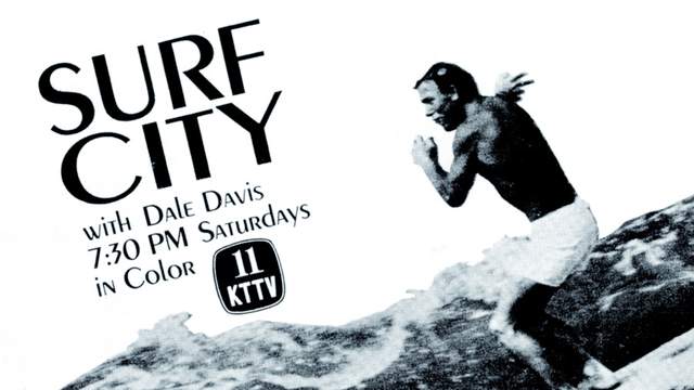 Ad for Dale Davis' "Surf City" TV show, 1965