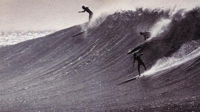 Woody Brown (bottom), Makaha, 1953