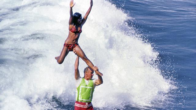 Tandem surfing, 1966. Photo: Stoner