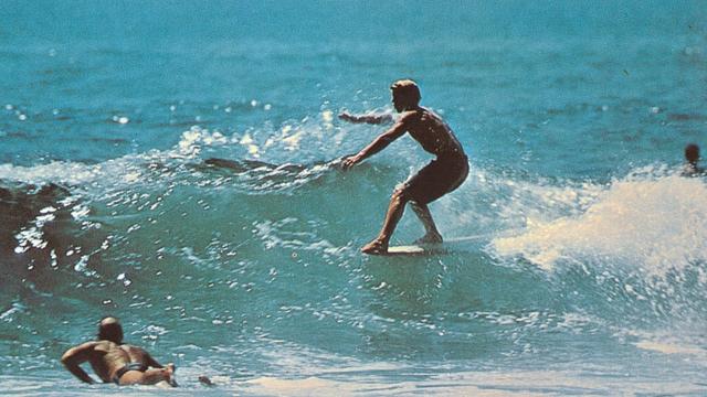 Lance Carson, Malibu, 1963. Photo: LeRoy Grannis