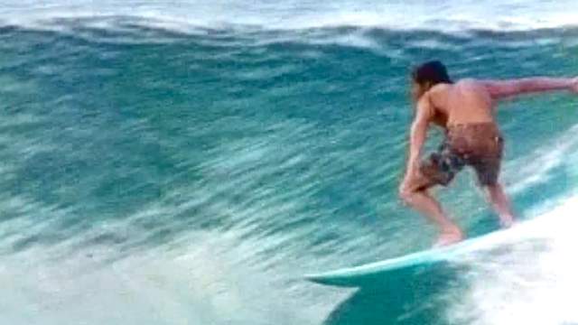Ted Spencer at Burleigh Heads in Morning of the Earth (1972)