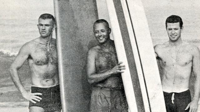 Ron DiMenna (left), Long Beach Island, 1964