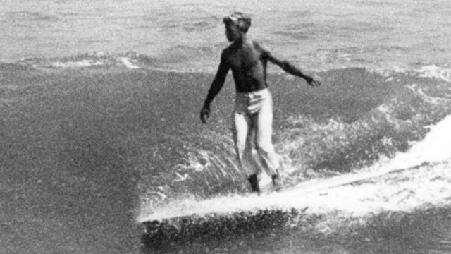 Bev Morgan, Malibu, 1951. Photo: Joe Quigg