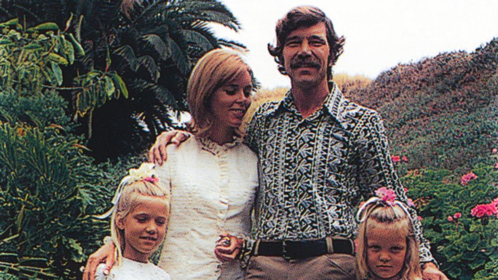 John Severson and family in San Clemente, 1969. 