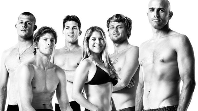 (L to R) Fanning, B Irons, A Irons, Mulanovich, Reynolds, Slater, 2008. Photo: Art Brewer