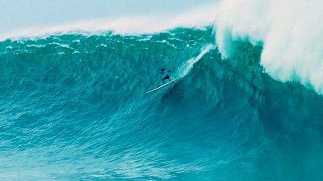 Brock Little, 1990 Quiksilver-Eddie. Photo: Scott Winer