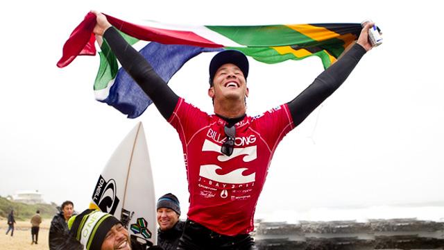 Jory Smith wins 2011 Billabong Pro, Jeffreys Bay. Photo: Kristin Scholtz