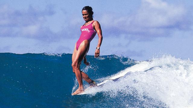 Rell Sunn, Makaha, 1988. Photo: Warren Bolster