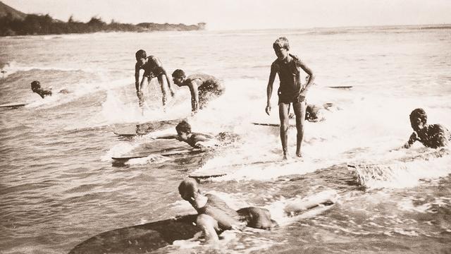 Young surfers. Photo: AR Gurrey