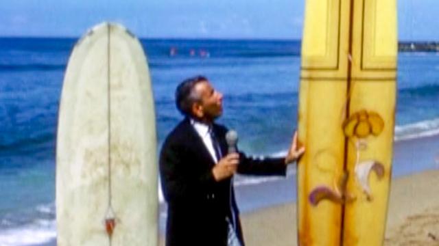 Screen grab from Larry Lindberg's ABC coverage of the 1968 World Championships, in Puerto Rico
