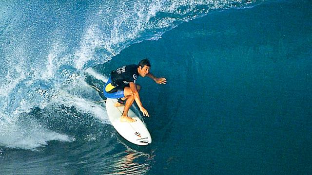 Jeff Booth, 1993 Pipeline Masters. Photo: Brian Bielmann