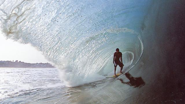 Closeout tube at Puerto Escondido, 2003. Photo: Scott Aichner