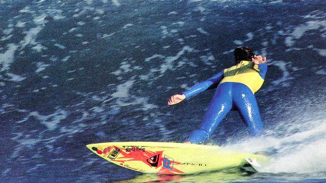 Willy Morris, Baja, 1987. Photo: Flame