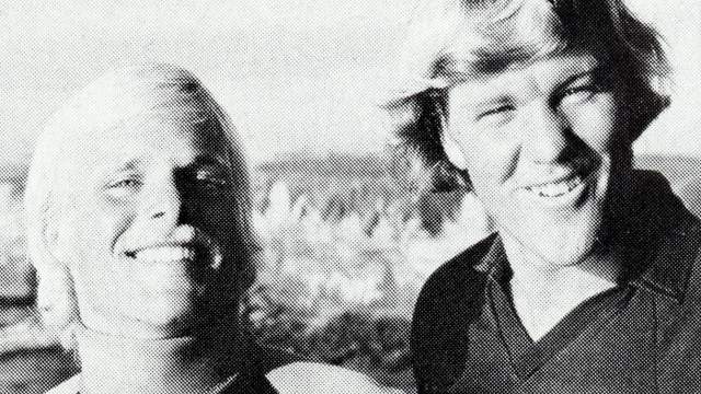 Richard Schmidt, left, and Vince Collier, early 1980s