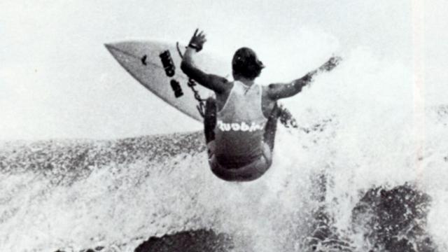 Tony Ray, 1986 Stubbies, Burleigh Heads. Photo: Martin Tullemans